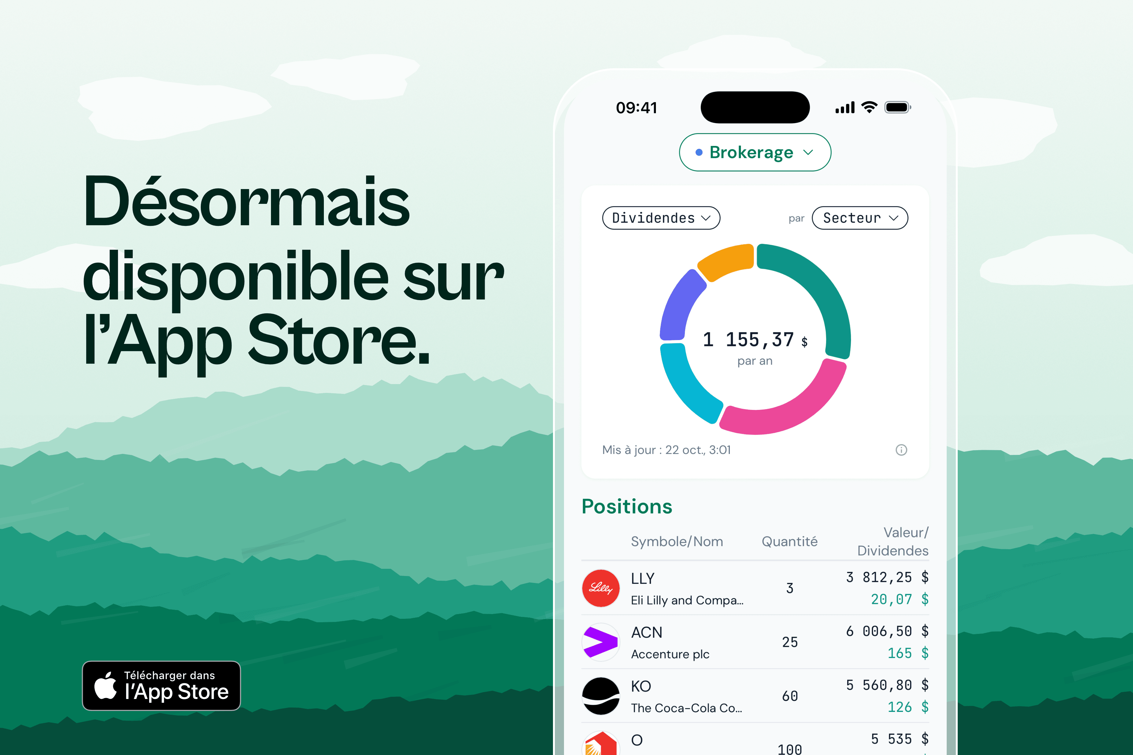 Lancement d’OnlyDividends sur l’App Store